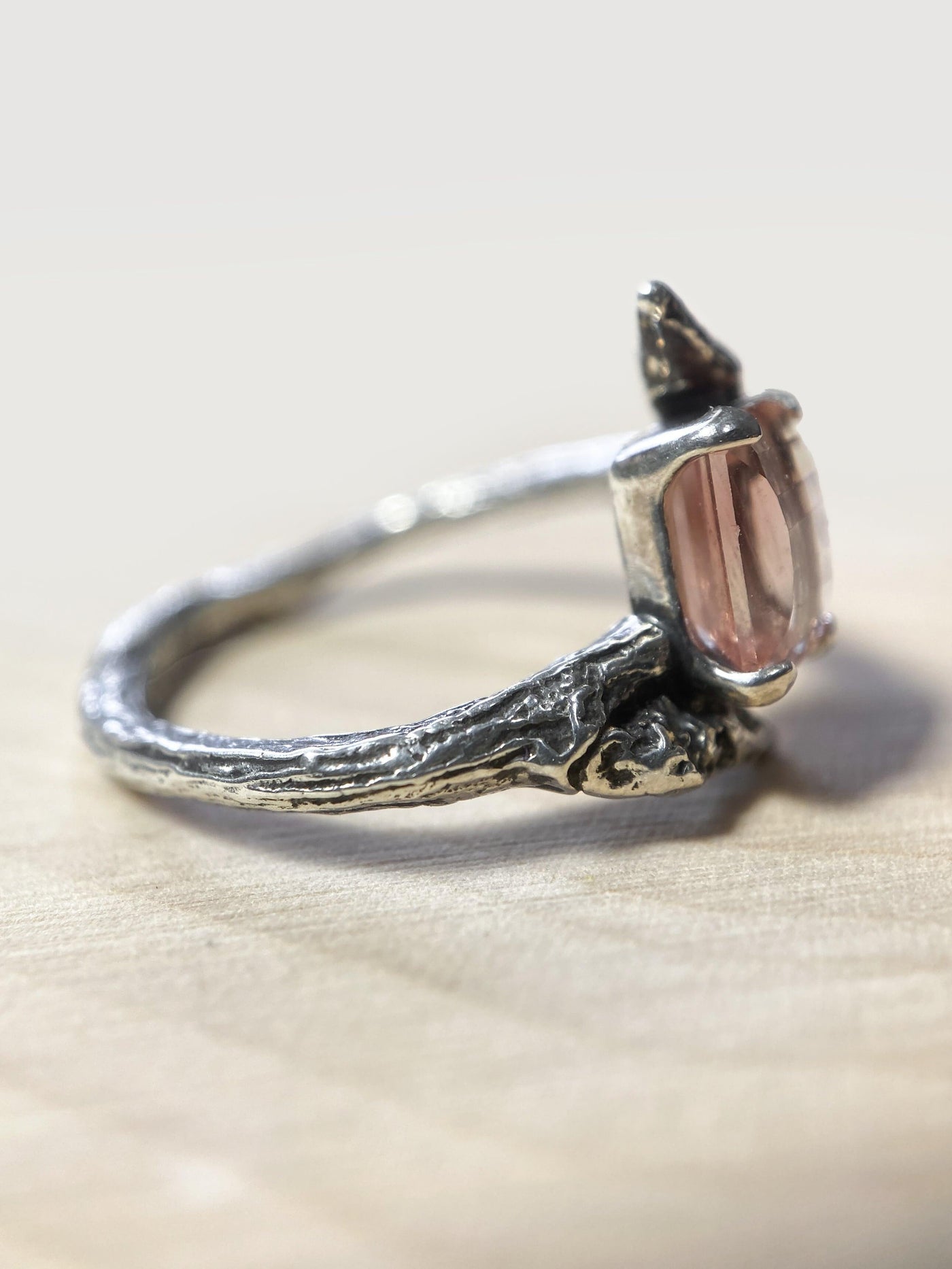 Rose Briar Sunstone Ring
