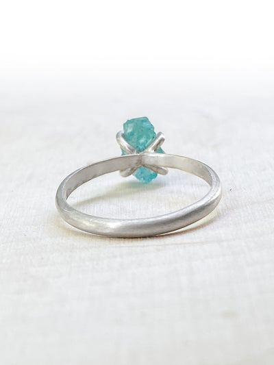 The Selkie Raw Apatite Ring