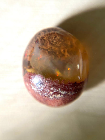 Furno, Fire Dragon Egg Opal Ring