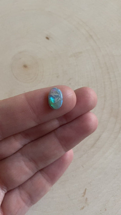 Caenum, Water Dragon Egg Opal Ring