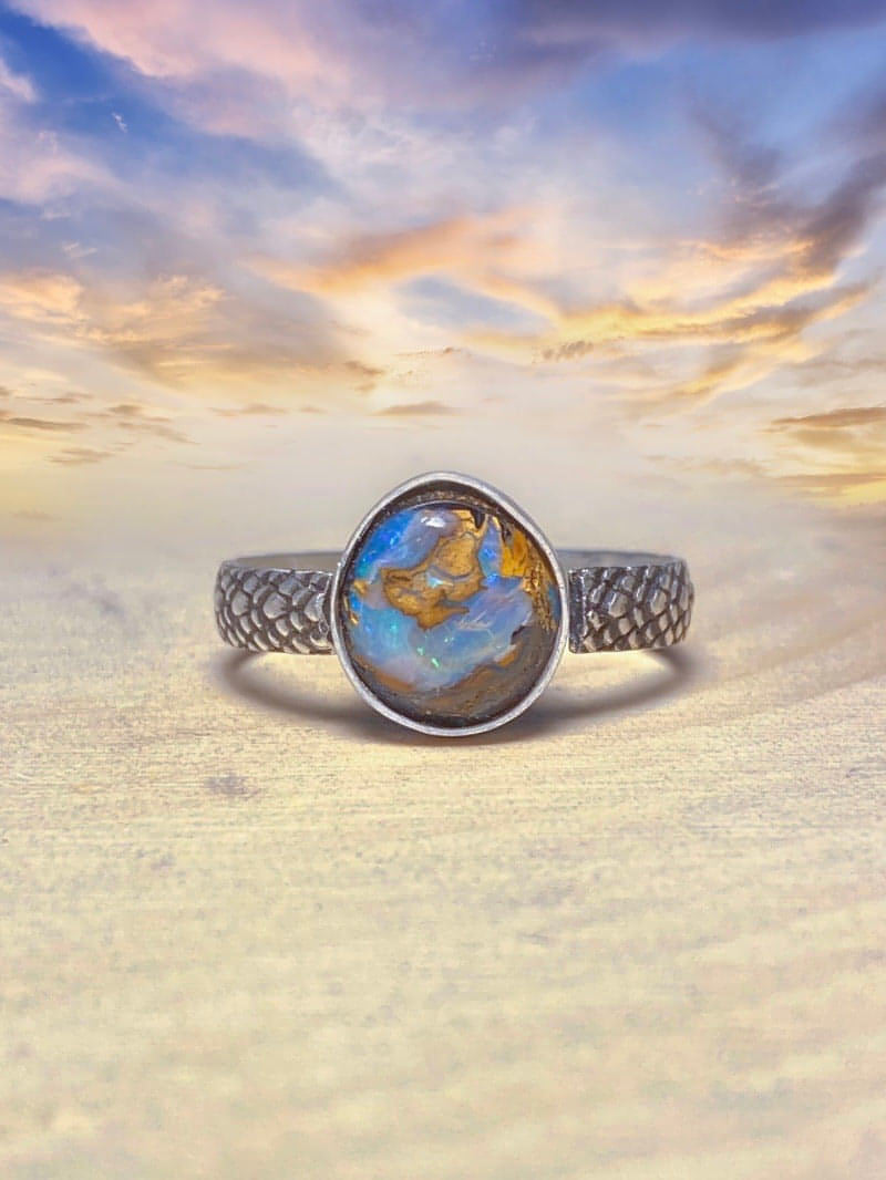 Tempeste, Air Dragon Egg Opal Ring